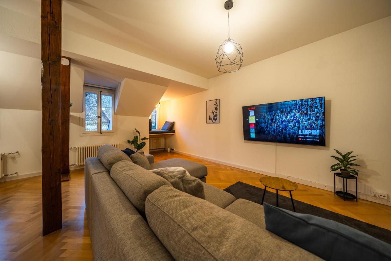 Old Town Apt In The Heart Of Thun With Garden Екстериор снимка