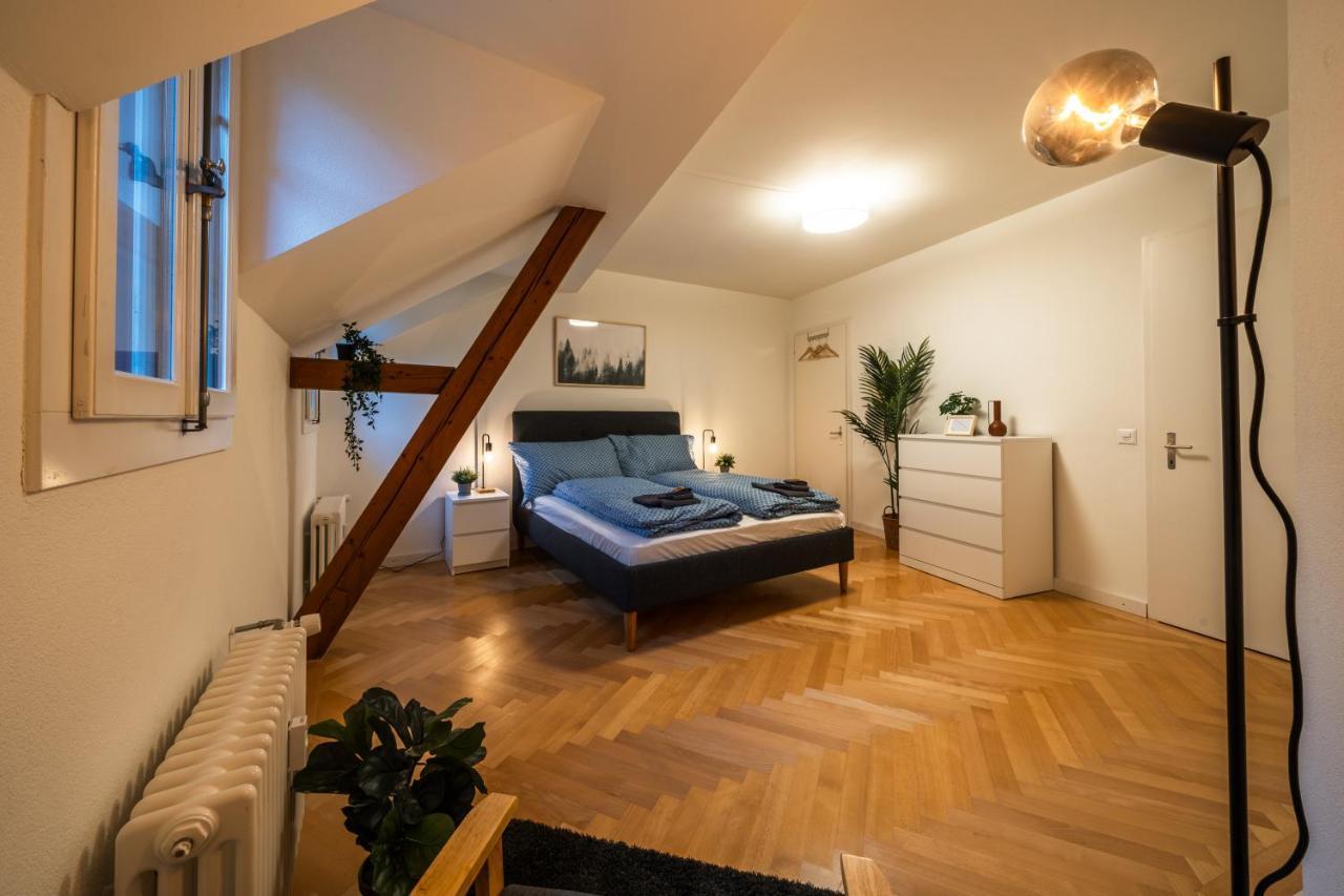 Old Town Apt In The Heart Of Thun With Garden Екстериор снимка