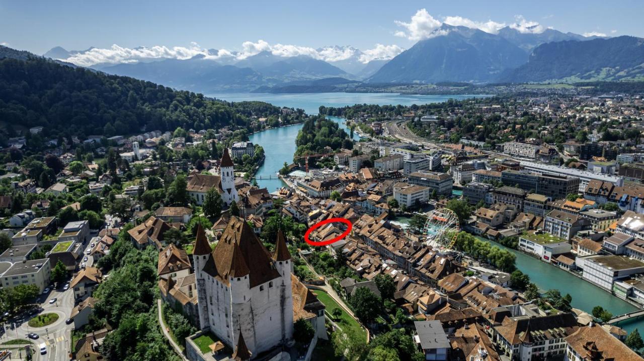 Old Town Apt In The Heart Of Thun With Garden Екстериор снимка